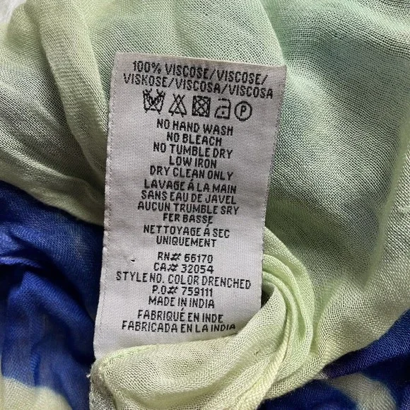 Lulla Collection By Bindya Infinity Scarf Multicolored Tie Dye Soft Knit - Picture 8 of 10